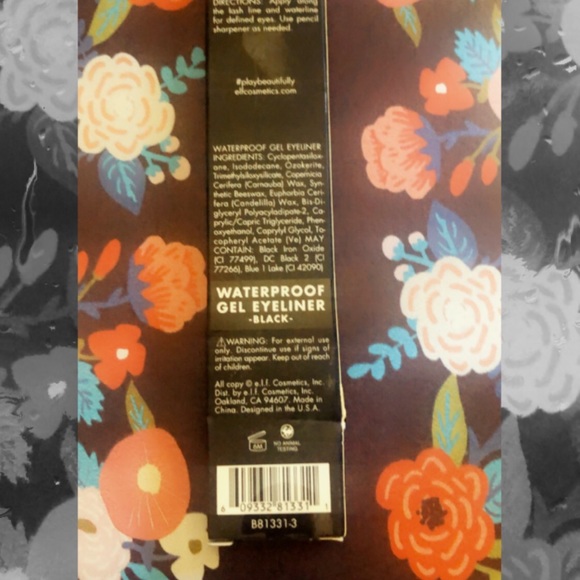 Elf Waterproof  Gel Black Eyeliner - Picture 4 of 4